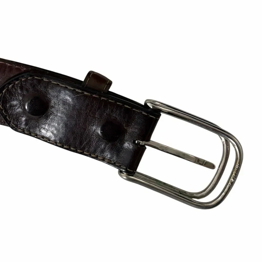 W.Kleinberg for Neiman Marcus Brown Leather Belt Men’s 40